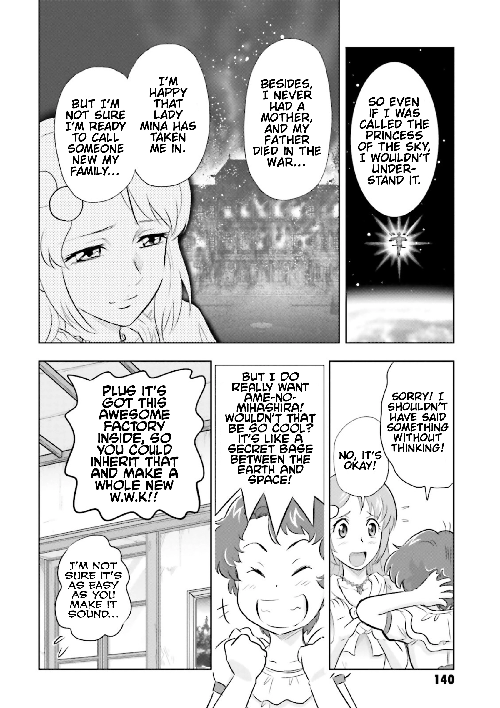 Mobile Suit Gundam SEED Astray - Princess of the Sky Chapter 4 - page 11