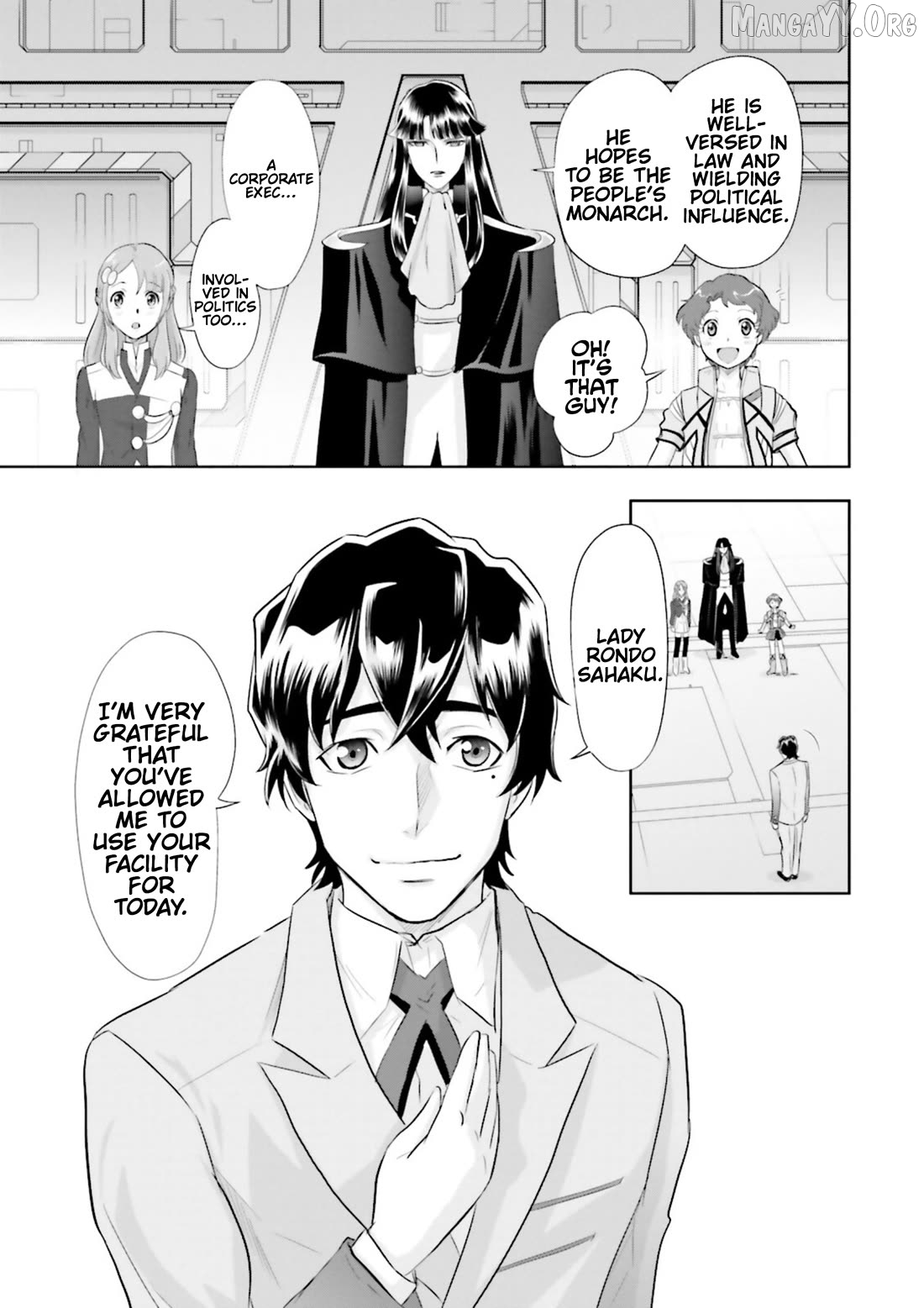 Mobile Suit Gundam SEED Astray - Princess of the Sky Chapter 5 - page 3