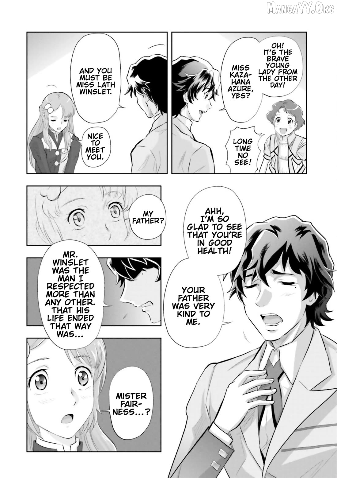 Mobile Suit Gundam SEED Astray - Princess of the Sky Chapter 5 - page 4