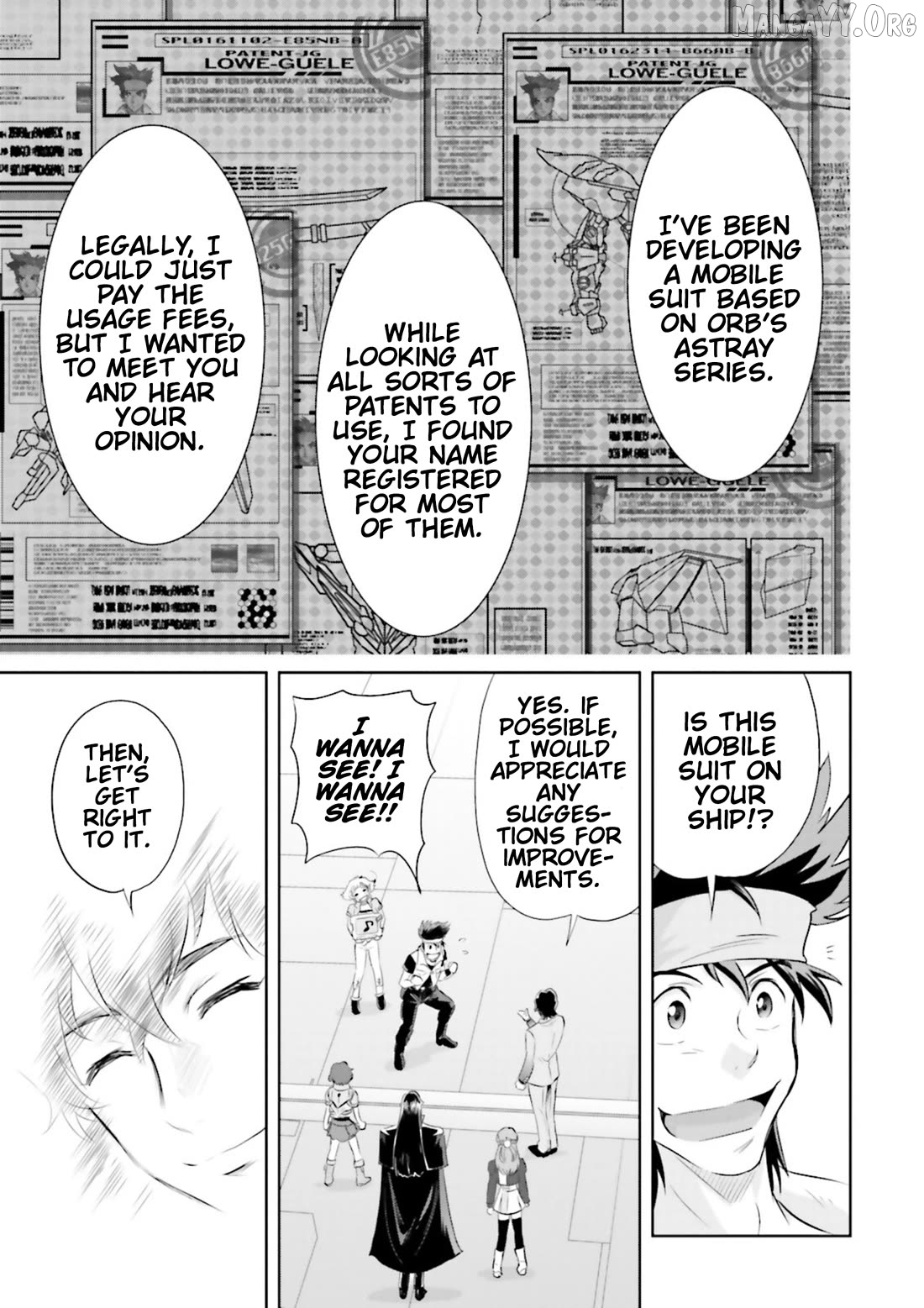 Mobile Suit Gundam SEED Astray - Princess of the Sky Chapter 5 - page 7