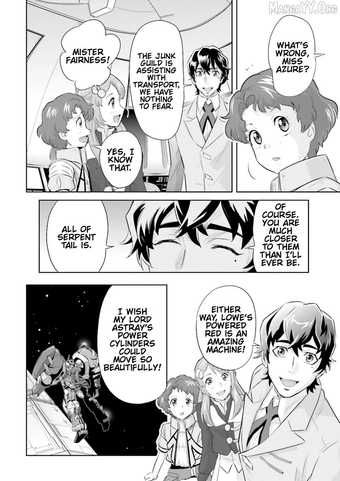 Mobile Suit Gundam SEED Astray - Princess of the Sky Chapter 6 - page 10