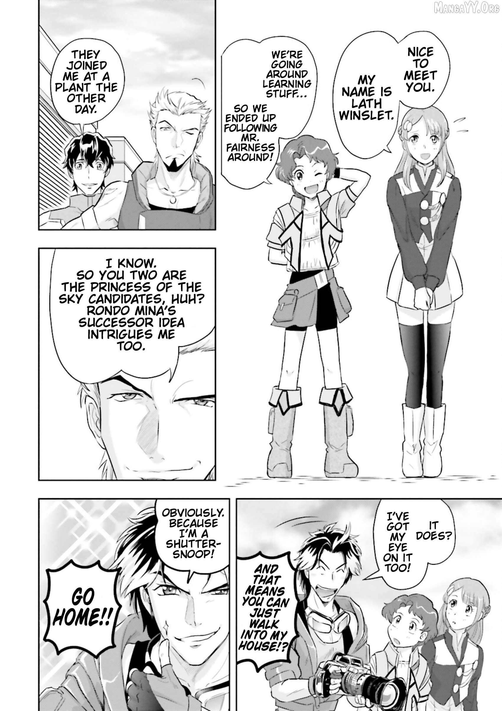 Mobile Suit Gundam SEED Astray - Princess of the Sky Chapter 7 - page 7