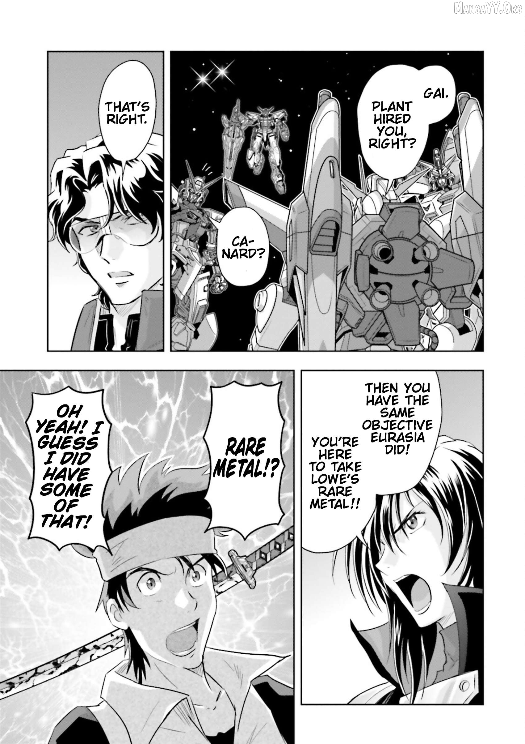 Mobile Suit Gundam SEED Astray - Princess of the Sky Chapter 11 - page 8