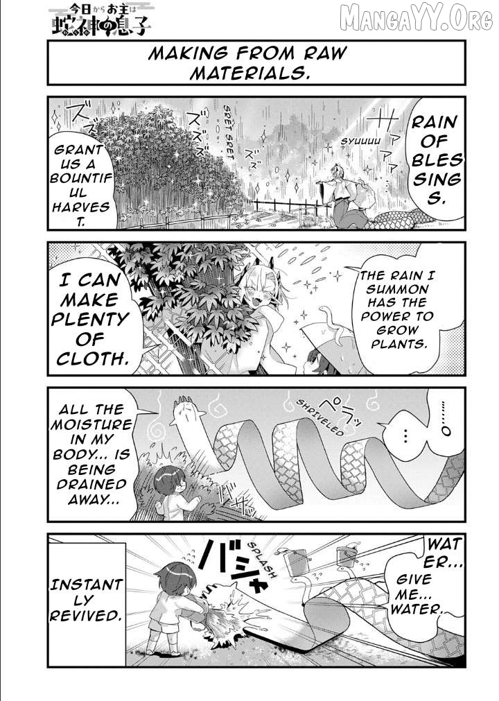 From Today, You are the Snake Goddess's Son Chapter 4 - page 6