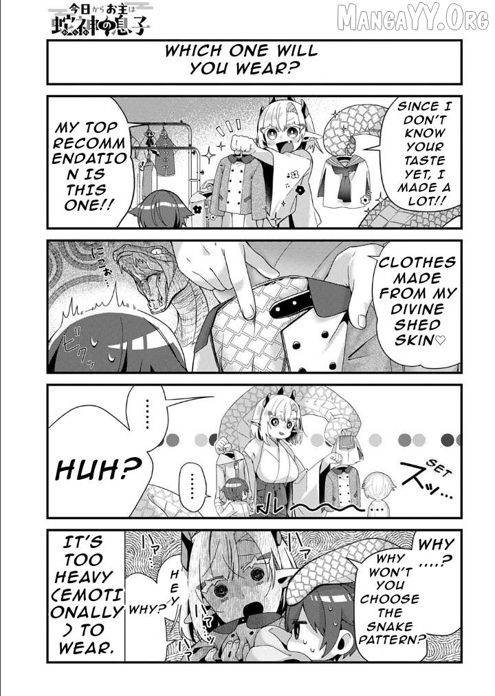 From Today, You are the Snake Goddess's Son Chapter 4 - page 8