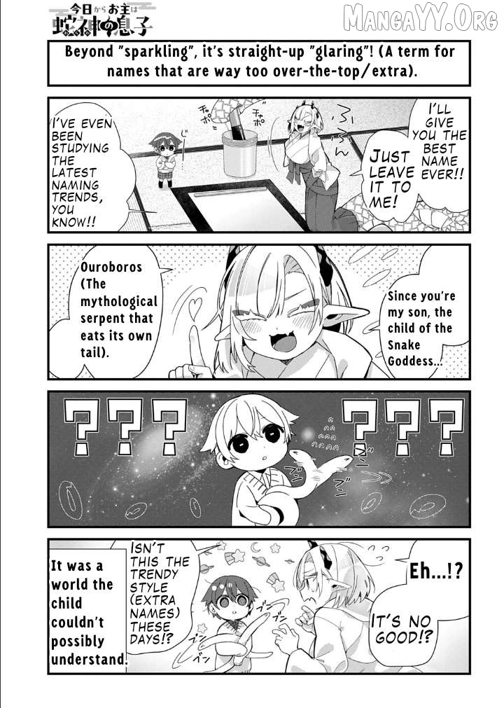 From Today, You are the Snake Goddess's Son Chapter 6 - page 5