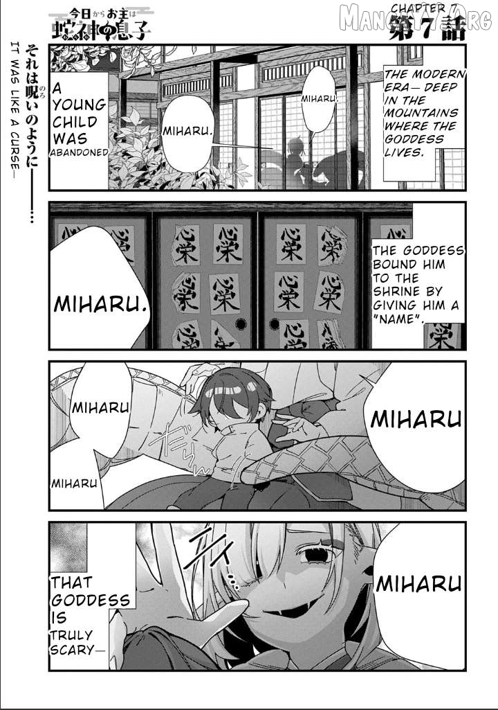From Today, You are the Snake Goddess's Son Chapter 7 - page 2