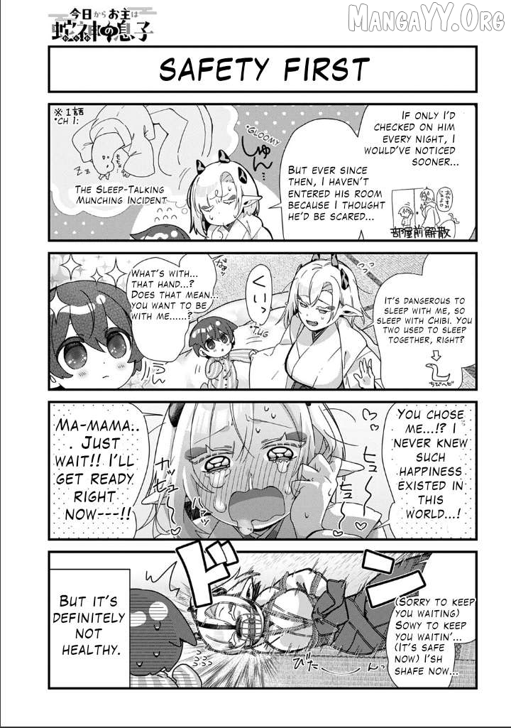 From Today, You are the Snake Goddess's Son Chapter 8 - page 5