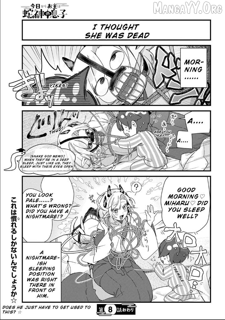 From Today, You are the Snake Goddess's Son Chapter 8 - page 9