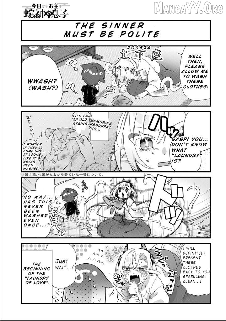 From Today, You are the Snake Goddess's Son Chapter 9 - page 5