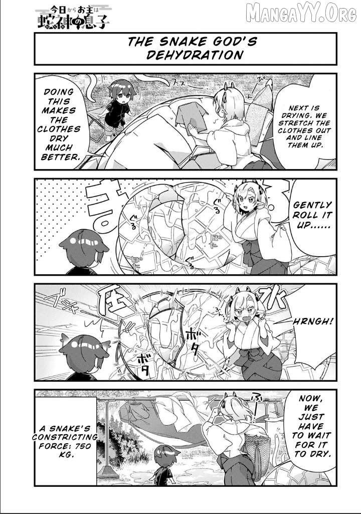 From Today, You are the Snake Goddess's Son Chapter 9 - page 7