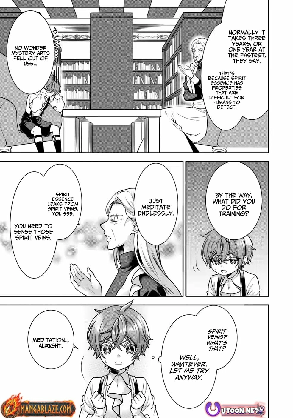 The Child of Mystery: The Magicless Failure Rises With Numerology Chapter 4 - page 29