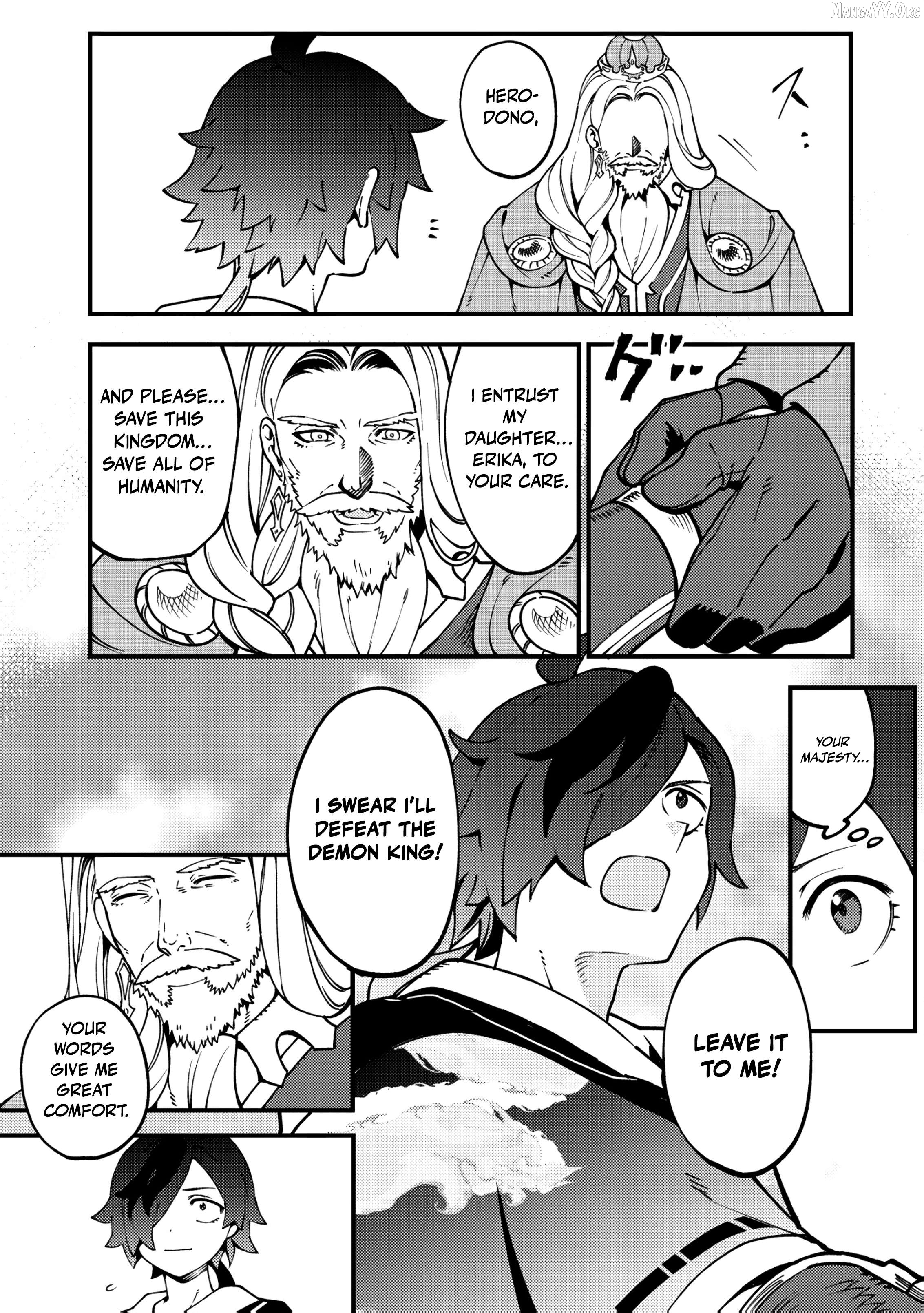 Tsuuhan De Katsuta Yoto Ga Gachi Chidatsuta Tameshigiri Shitara Kukan Ga Sakete Isekai Ni Tobasareta Ageku, Densetsu No Yushiya Da to Kanchigai Sarete Komatsute Imasu Bureibu Bunko Chapter 3 - page 3