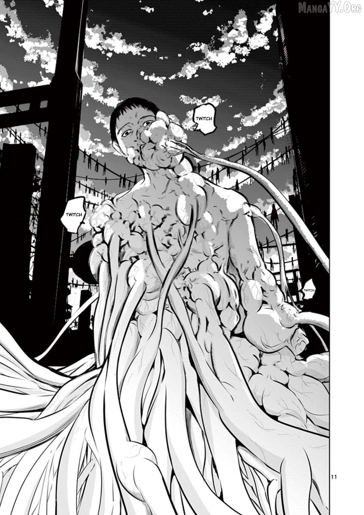 Naitou Shishiruirui Messatsu Death Road Chapter 2 - page 11
