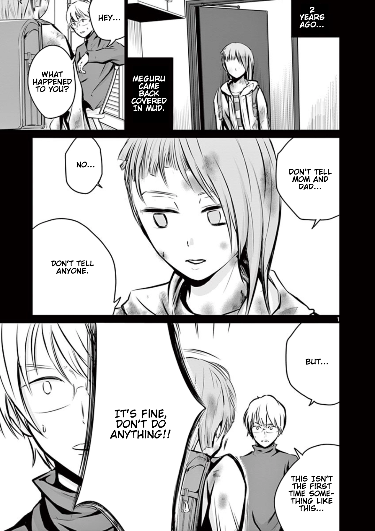 Naitou Shishiruirui Messatsu Death Road Chapter 3 - page 1