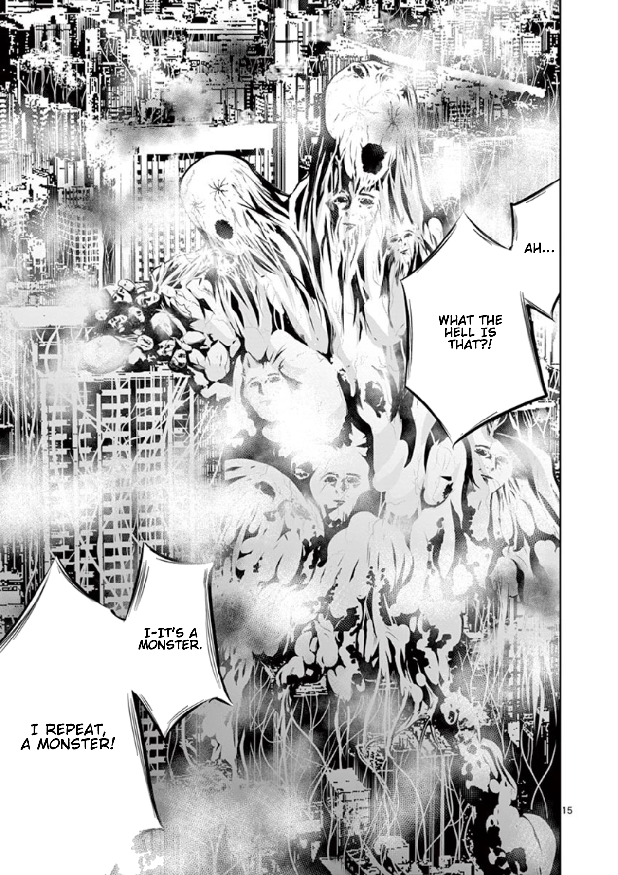 Naitou Shishiruirui Messatsu Death Road Chapter 3 - page 15