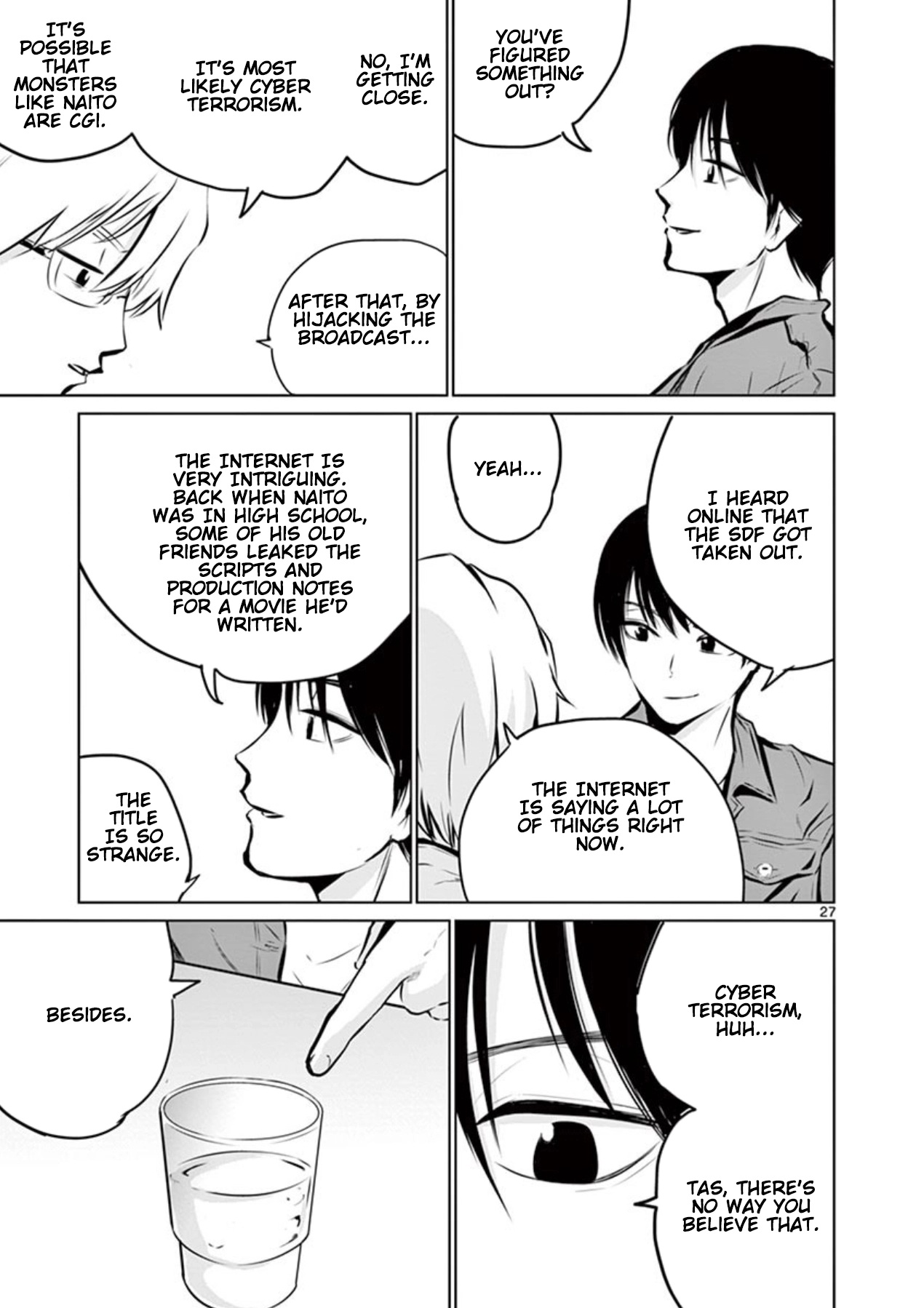 Naitou Shishiruirui Messatsu Death Road Chapter 3 - page 27