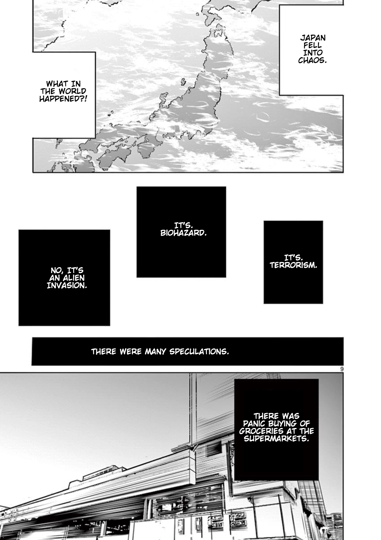 Naitou Shishiruirui Messatsu Death Road Chapter 3 - page 9