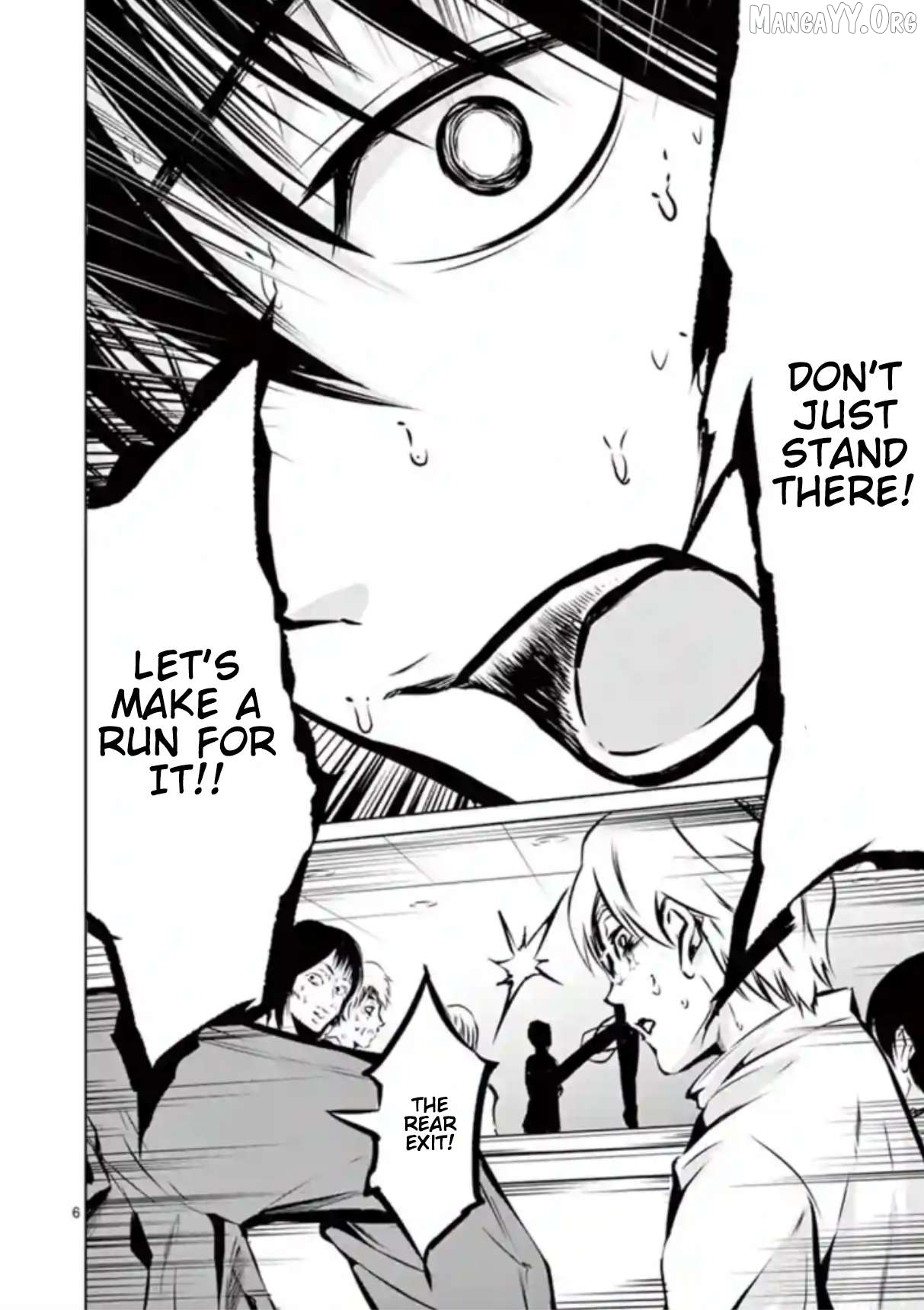 Naitou Shishiruirui Messatsu Death Road Chapter 4 - page 6