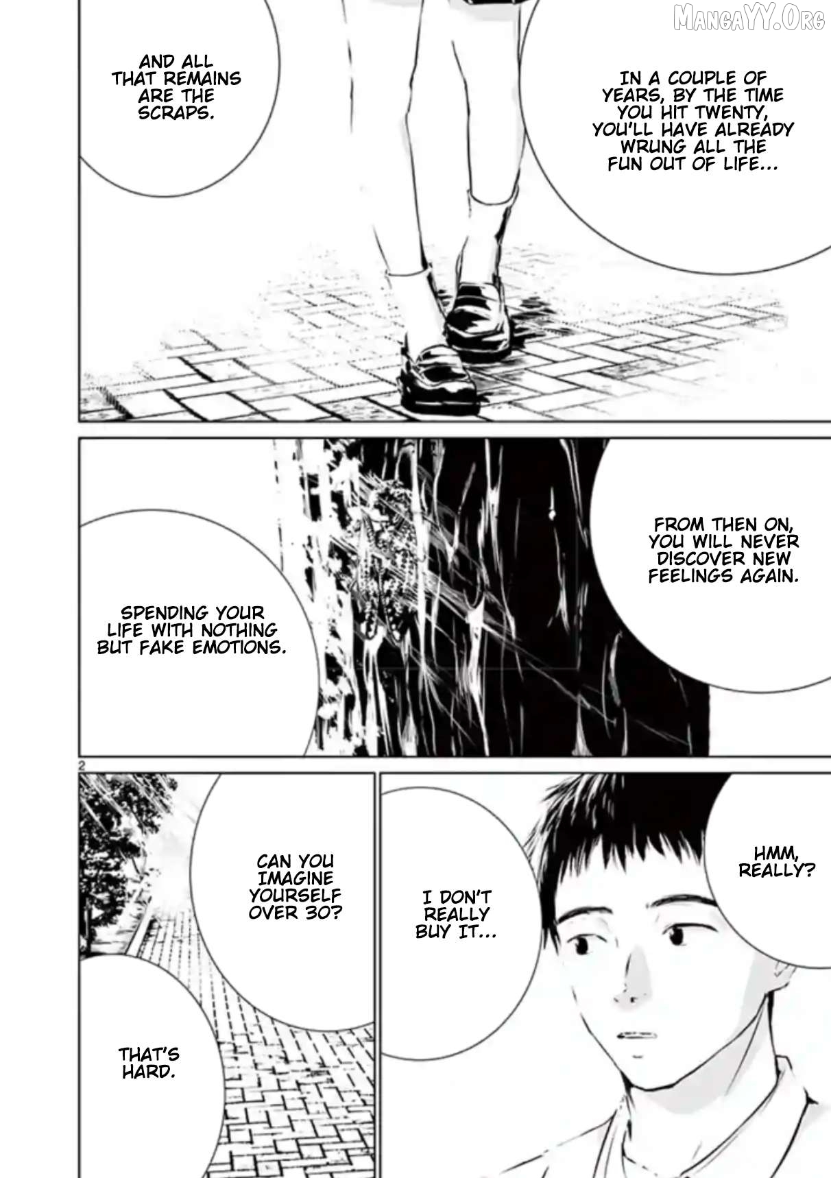 Naitou Shishiruirui Messatsu Death Road Chapter 6 - page 2