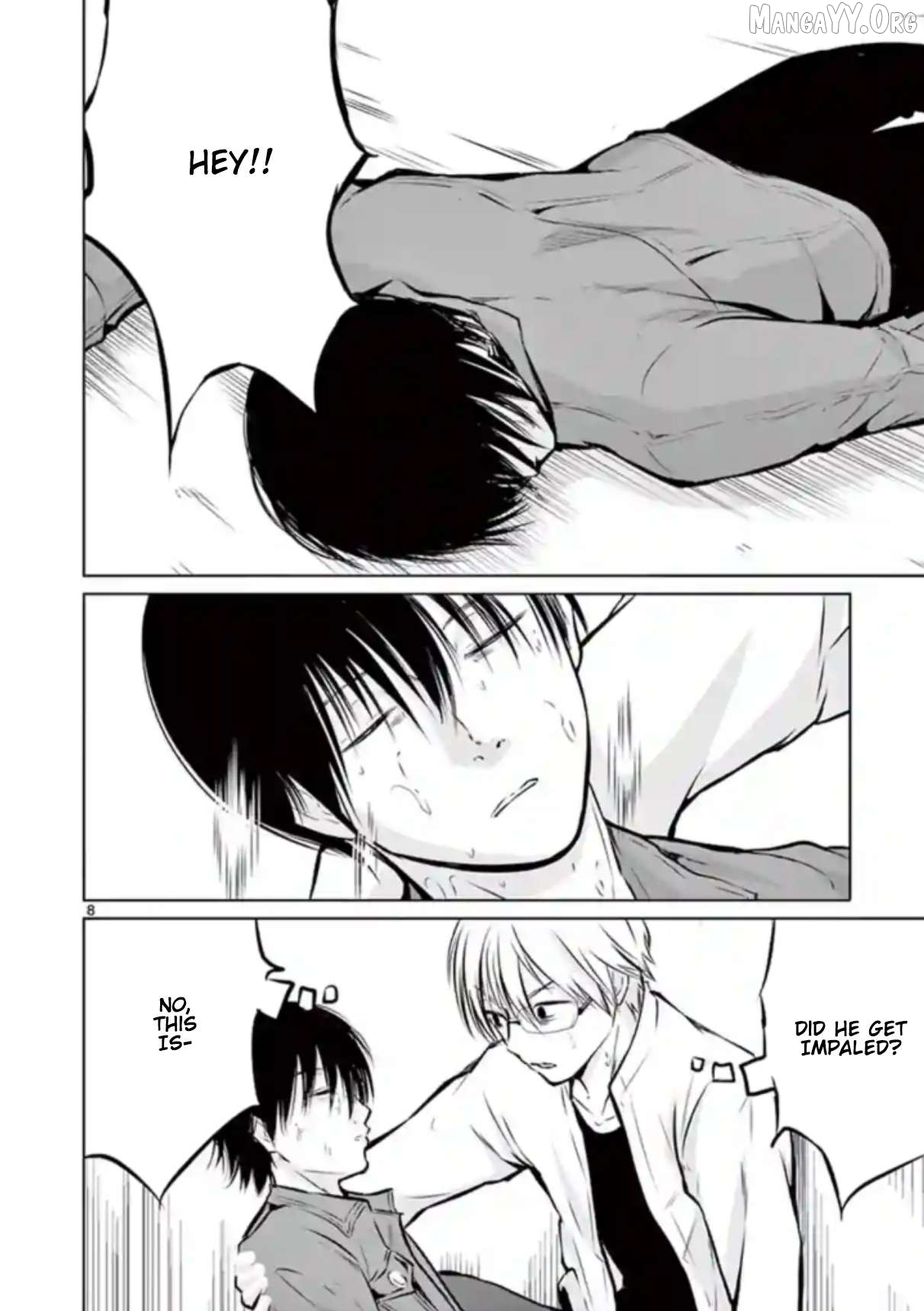 Naitou Shishiruirui Messatsu Death Road Chapter 6 - page 7