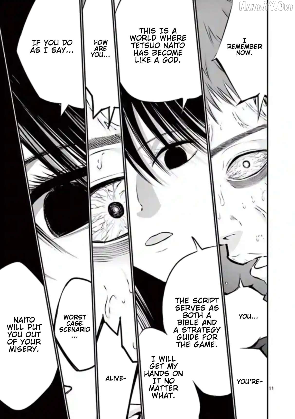 Naitou Shishiruirui Messatsu Death Road Chapter 8 - page 11