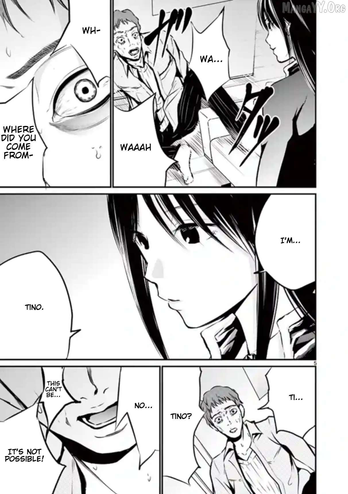Naitou Shishiruirui Messatsu Death Road Chapter 8 - page 5