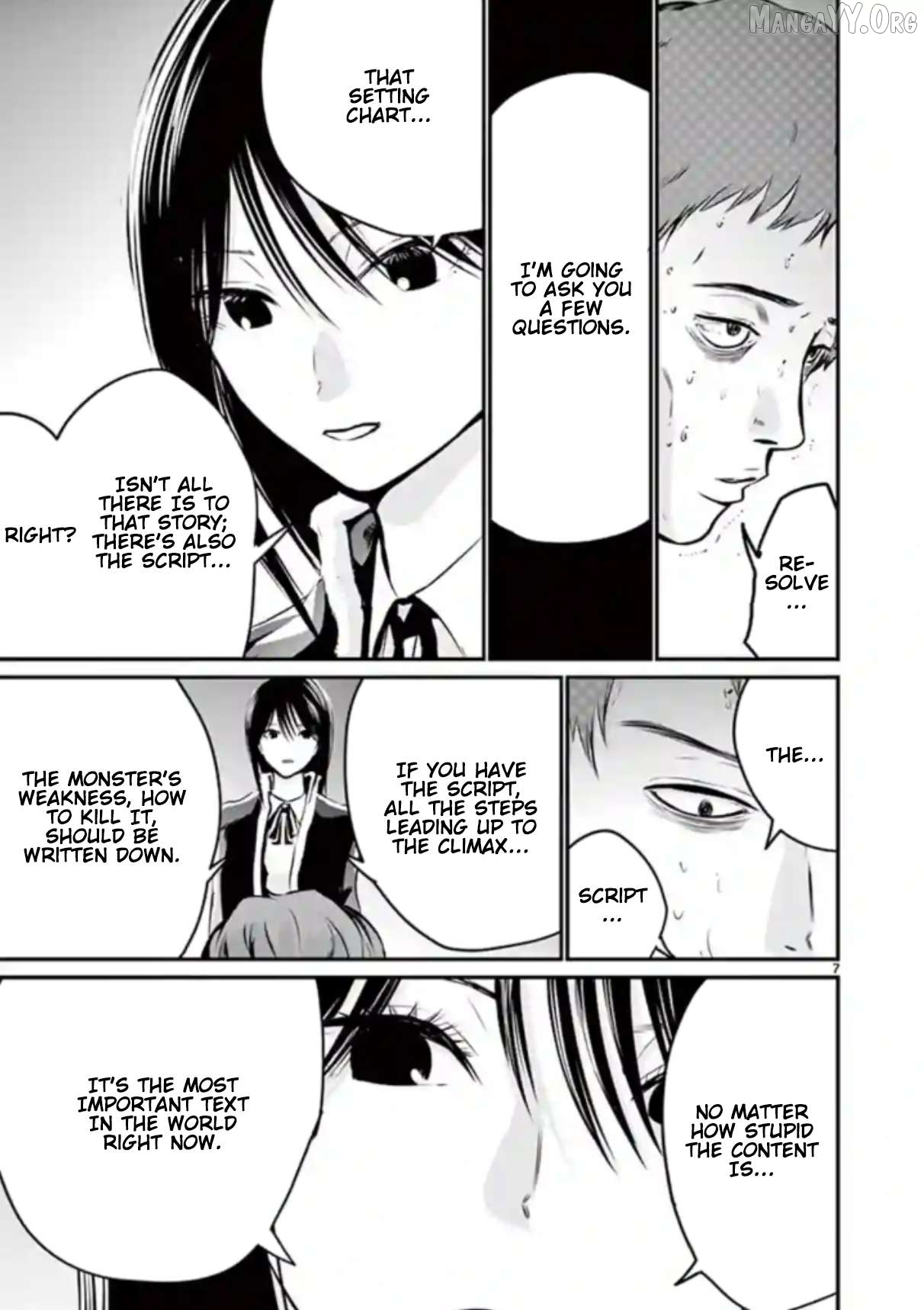 Naitou Shishiruirui Messatsu Death Road Chapter 8 - page 7
