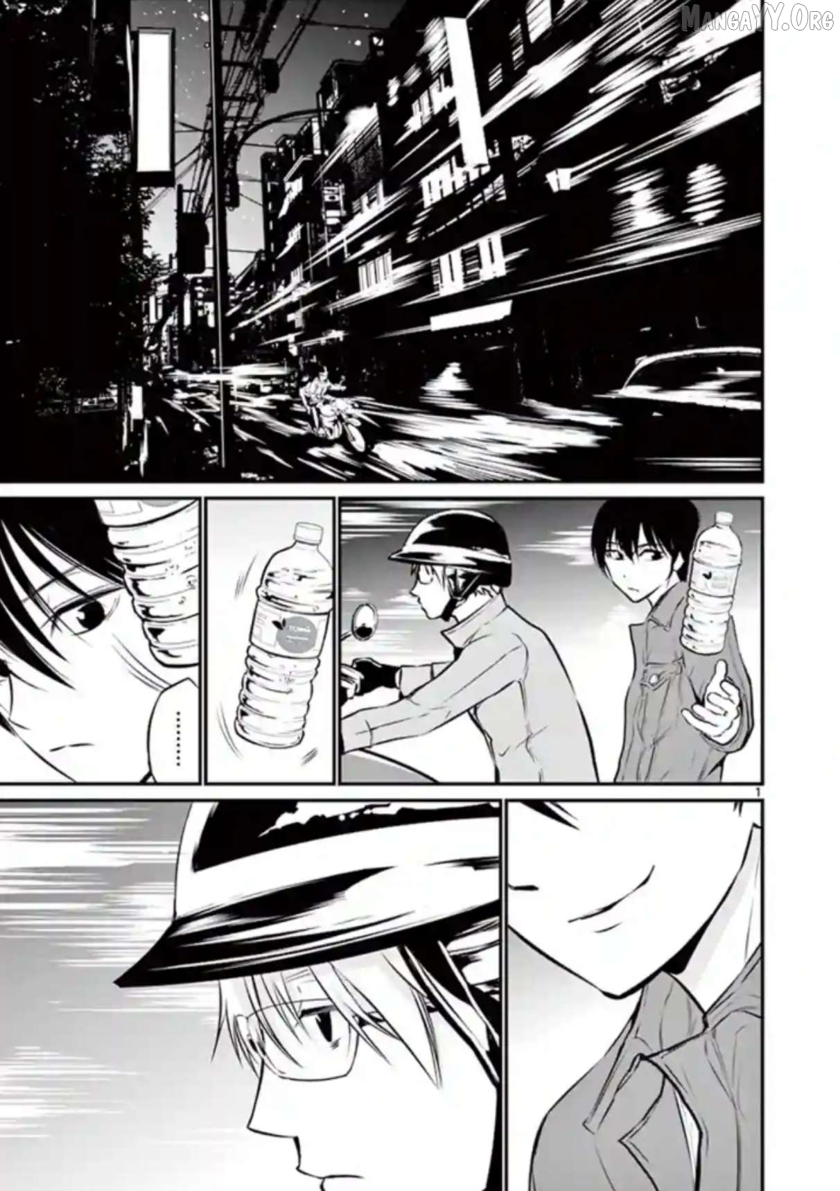 Naitou Shishiruirui Messatsu Death Road Chapter 9 - page 1