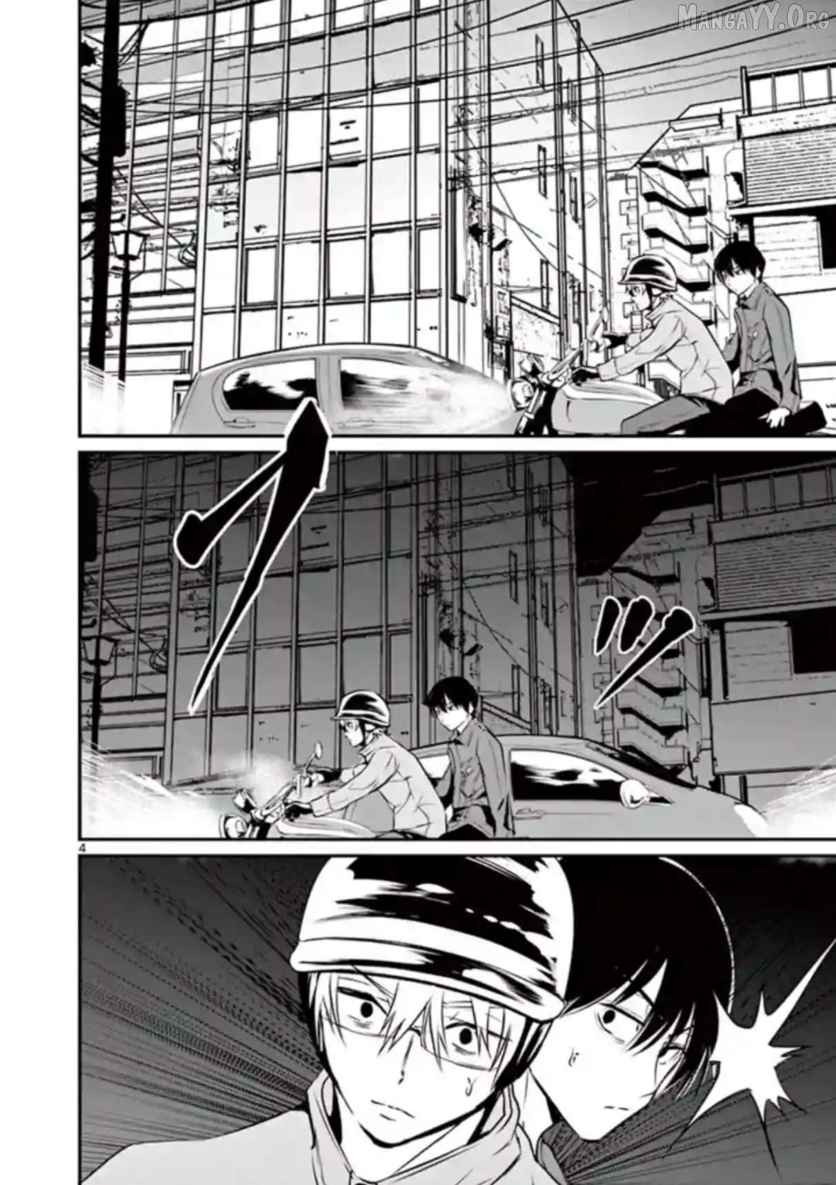 Naitou Shishiruirui Messatsu Death Road Chapter 9 - page 4