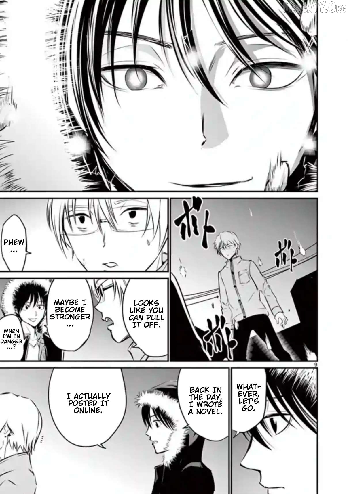 Naitou Shishiruirui Messatsu Death Road Chapter 10 - page 9