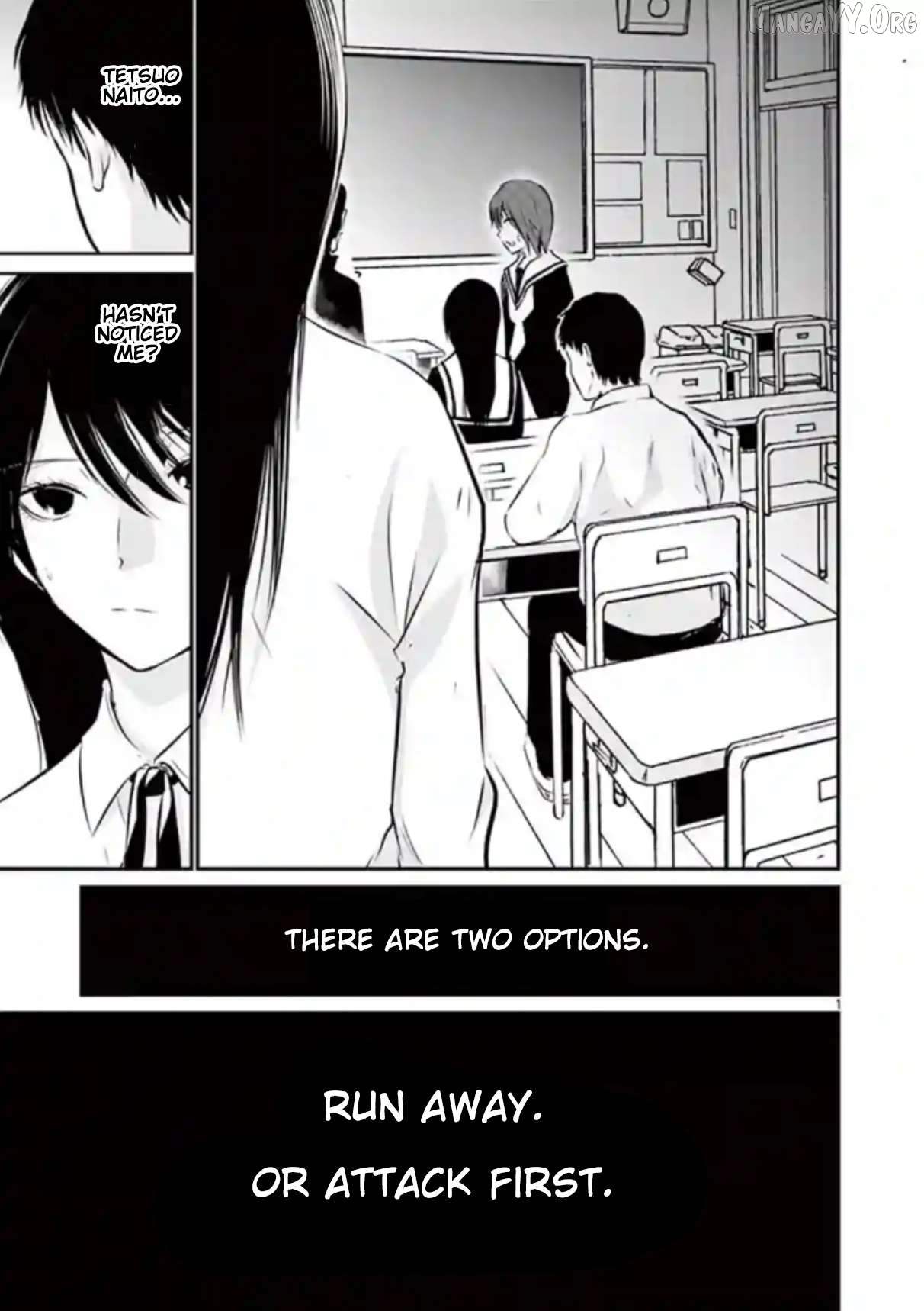 Naitou Shishiruirui Messatsu Death Road Chapter 11 - page 1