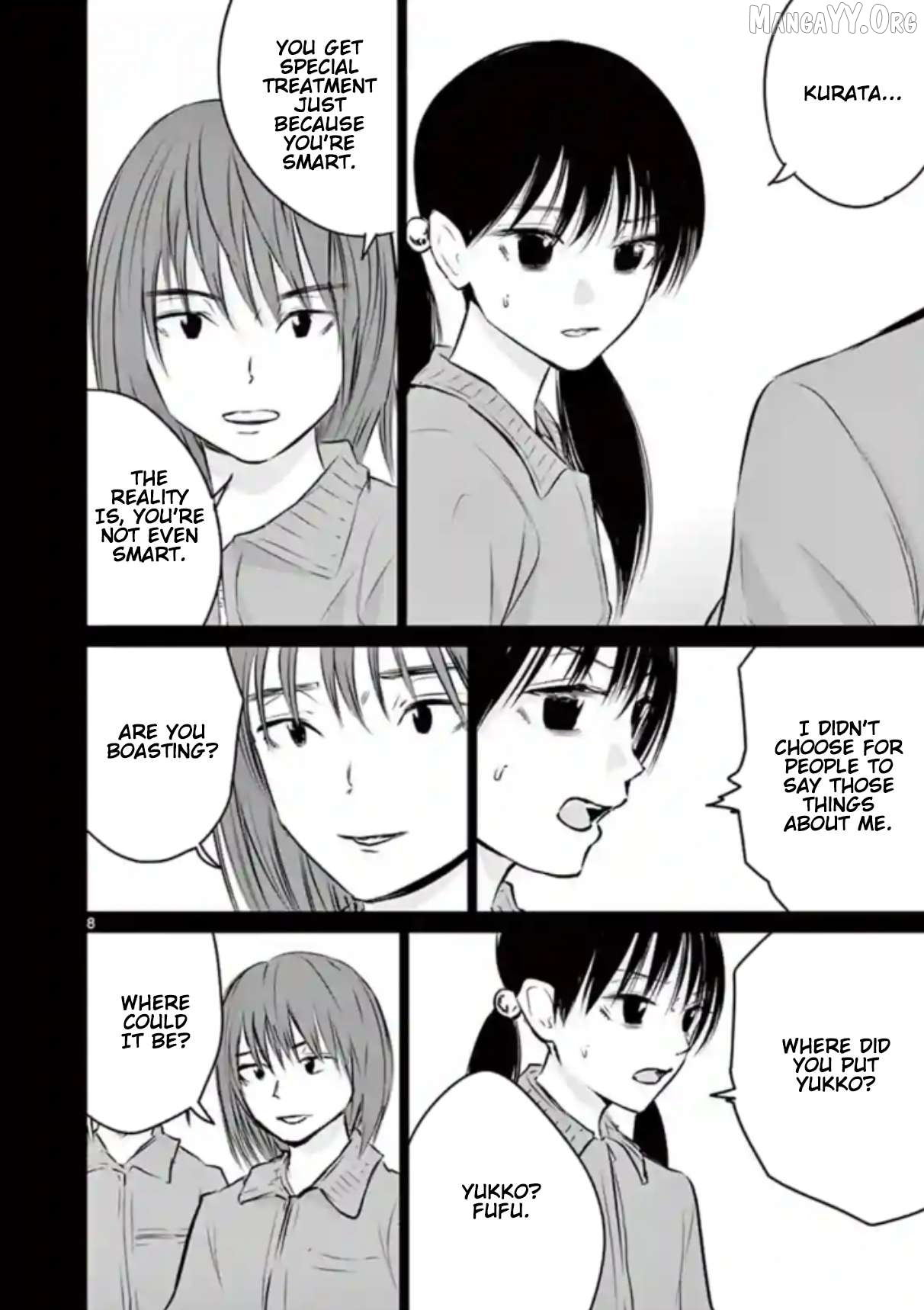 Naitou Shishiruirui Messatsu Death Road Chapter 12 - page 8