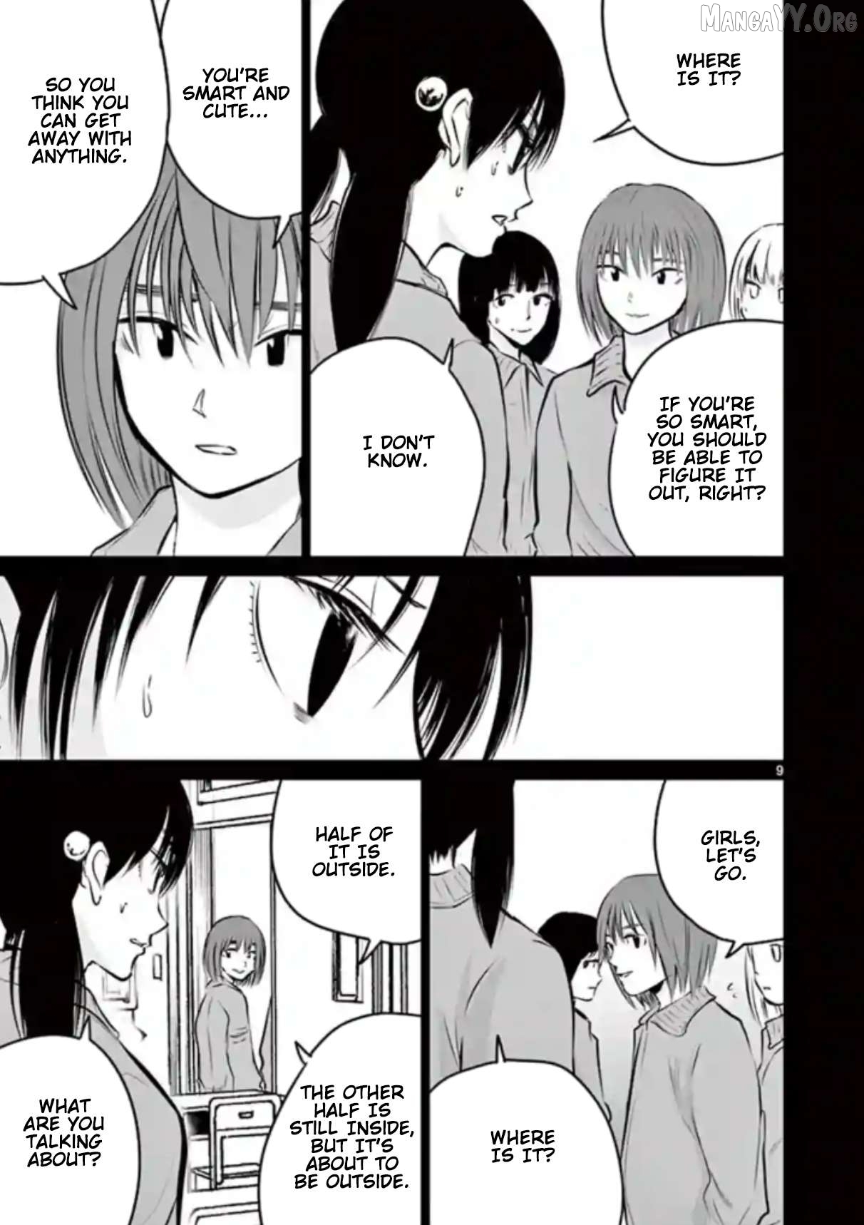 Naitou Shishiruirui Messatsu Death Road Chapter 12 - page 9