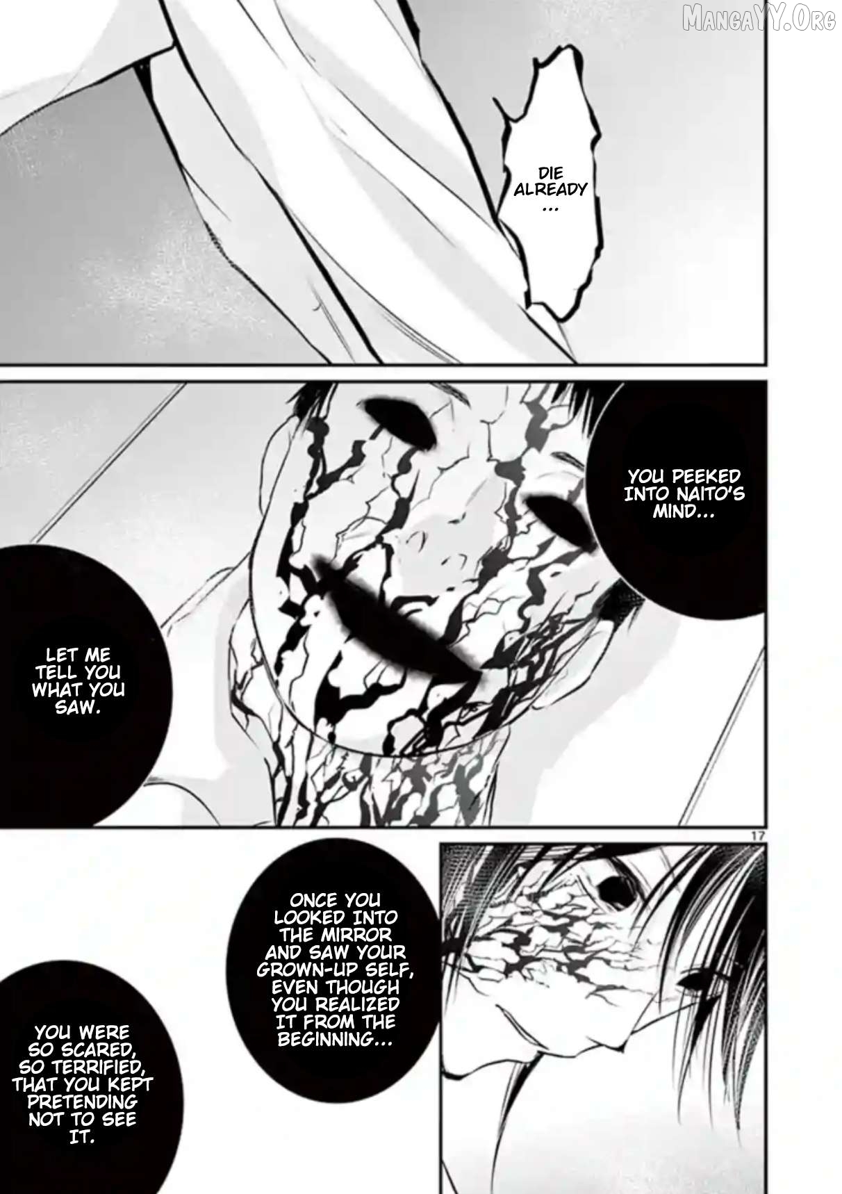 Naitou Shishiruirui Messatsu Death Road Chapter 14 - page 16