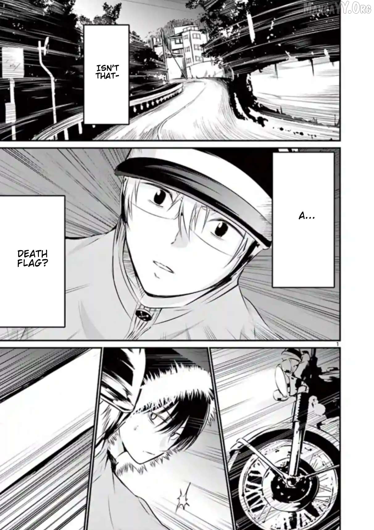 Naitou Shishiruirui Messatsu Death Road Chapter 15 - page 1