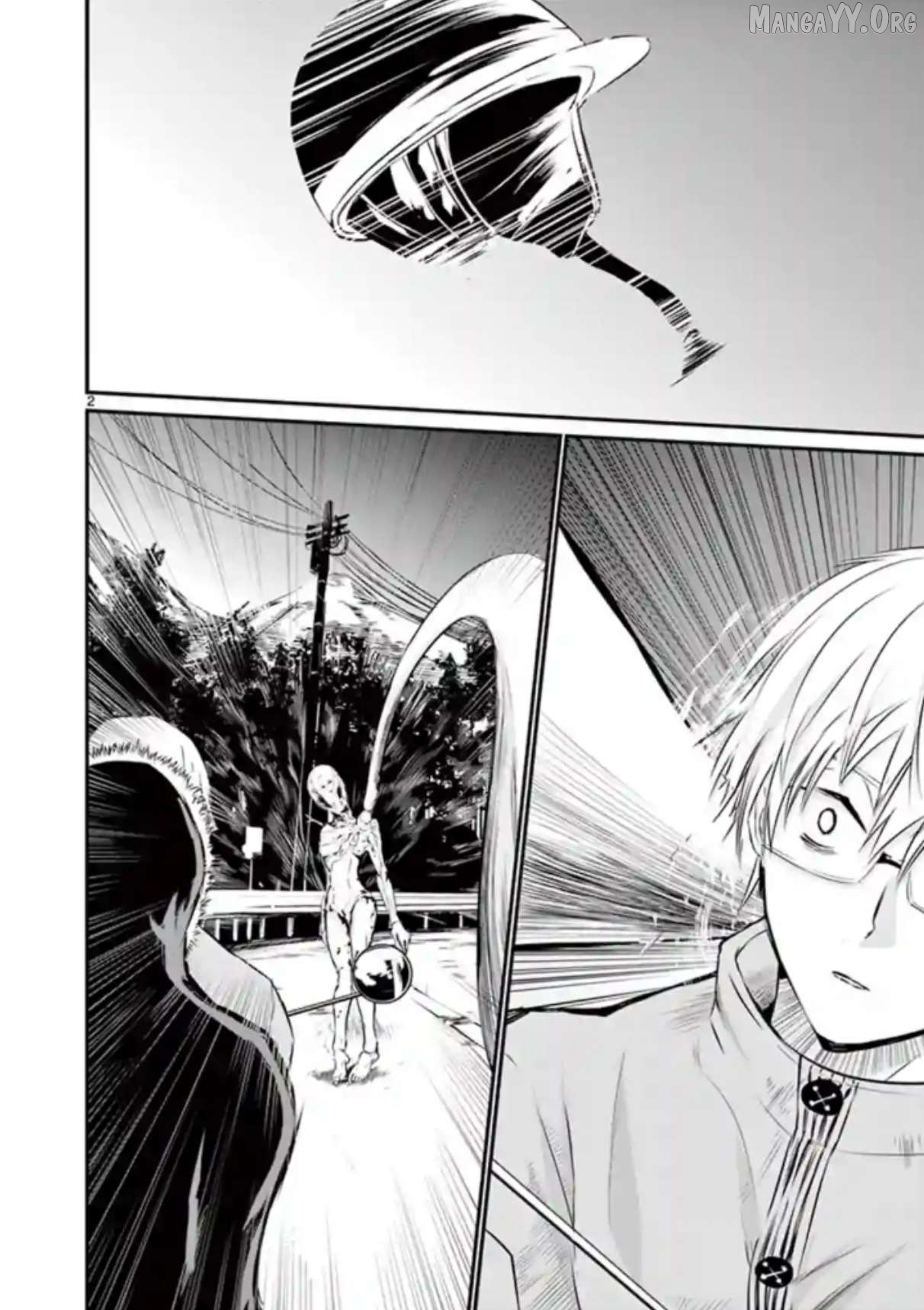Naitou Shishiruirui Messatsu Death Road Chapter 15 - page 2