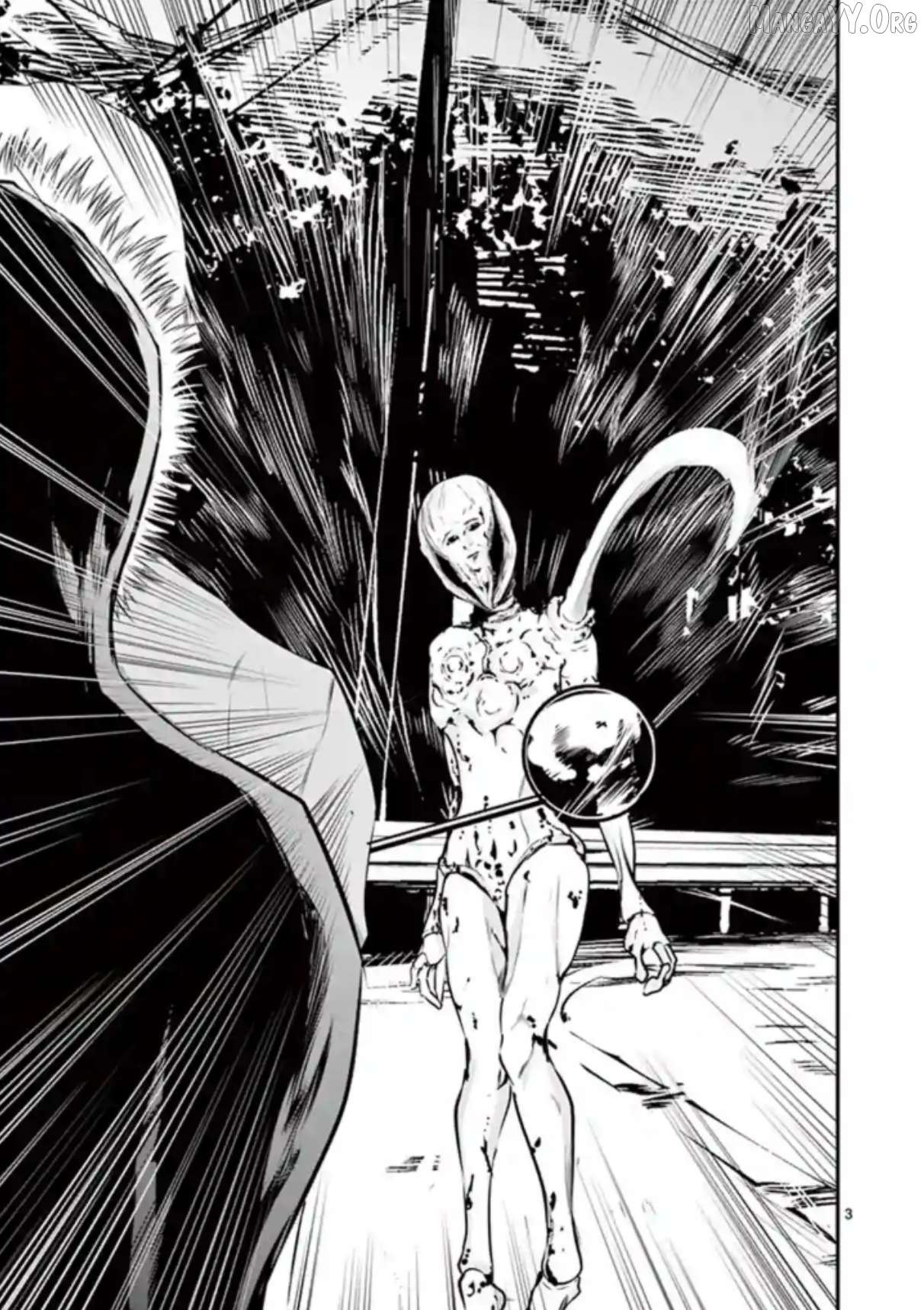 Naitou Shishiruirui Messatsu Death Road Chapter 15 - page 3