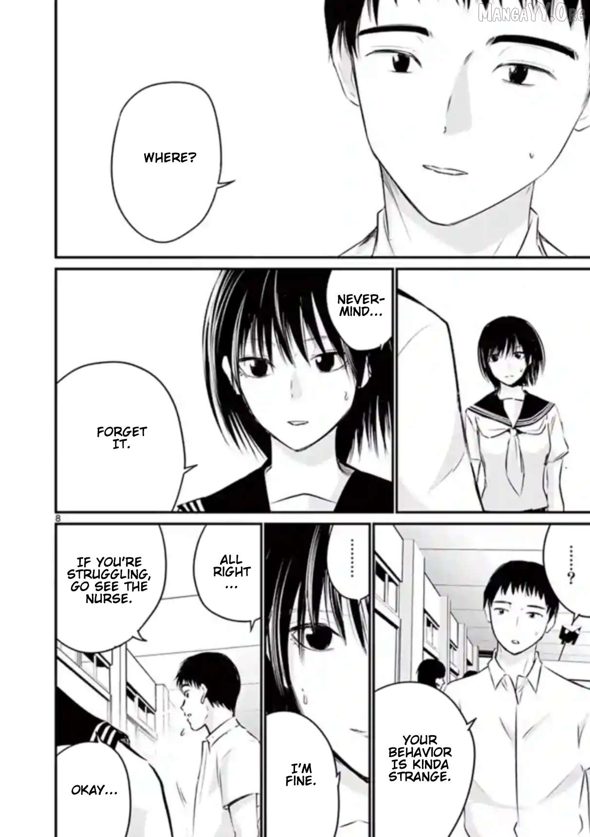 Naitou Shishiruirui Messatsu Death Road Chapter 18 - page 8