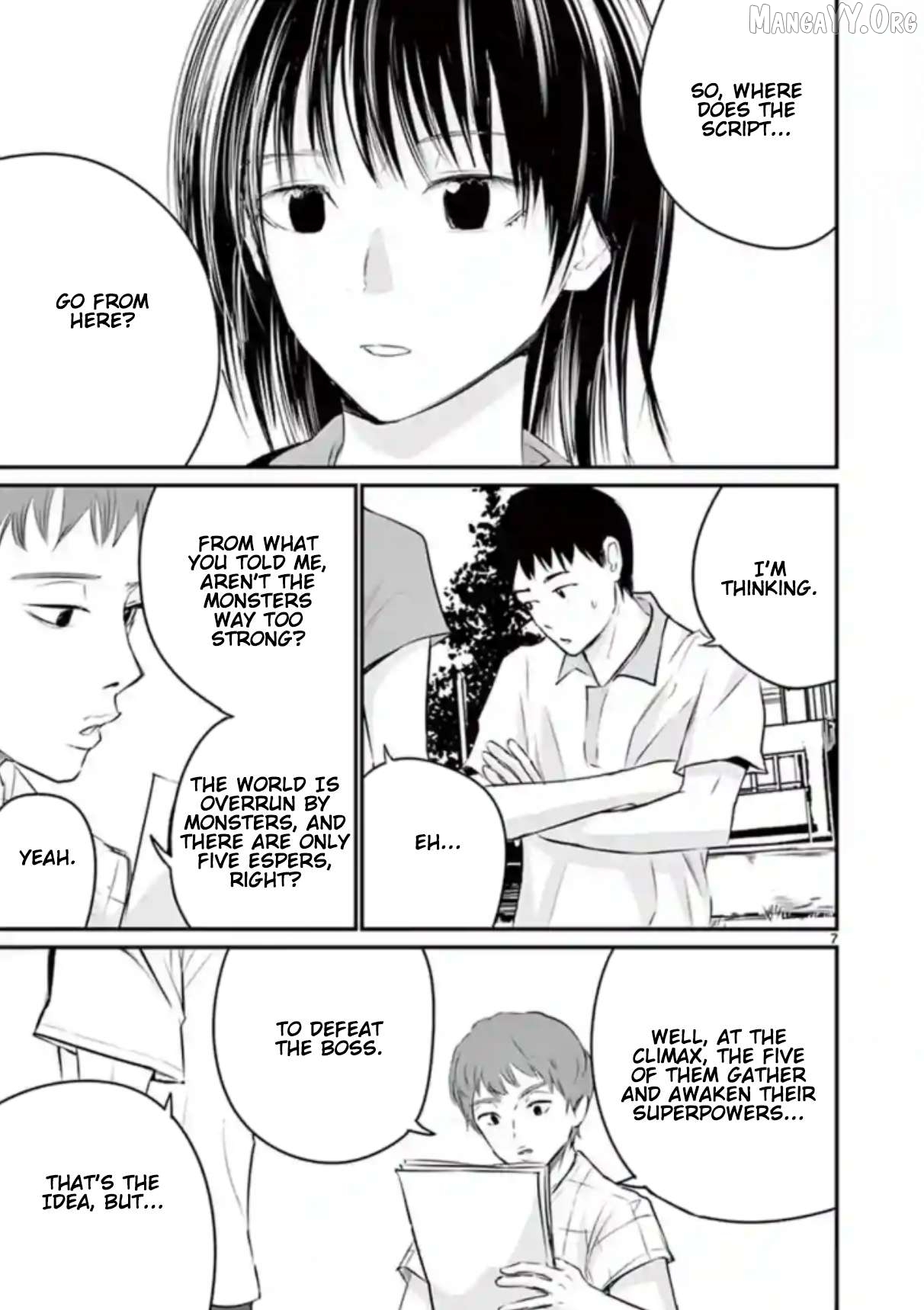 Naitou Shishiruirui Messatsu Death Road Chapter 19 - page 7