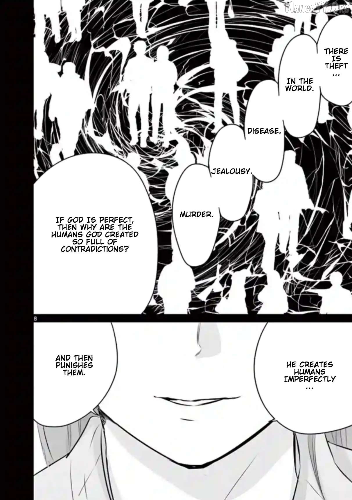 Naitou Shishiruirui Messatsu Death Road Chapter 22 - page 8