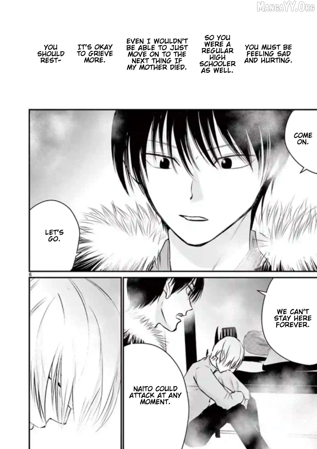 Naitou Shishiruirui Messatsu Death Road Chapter 23 - page 6