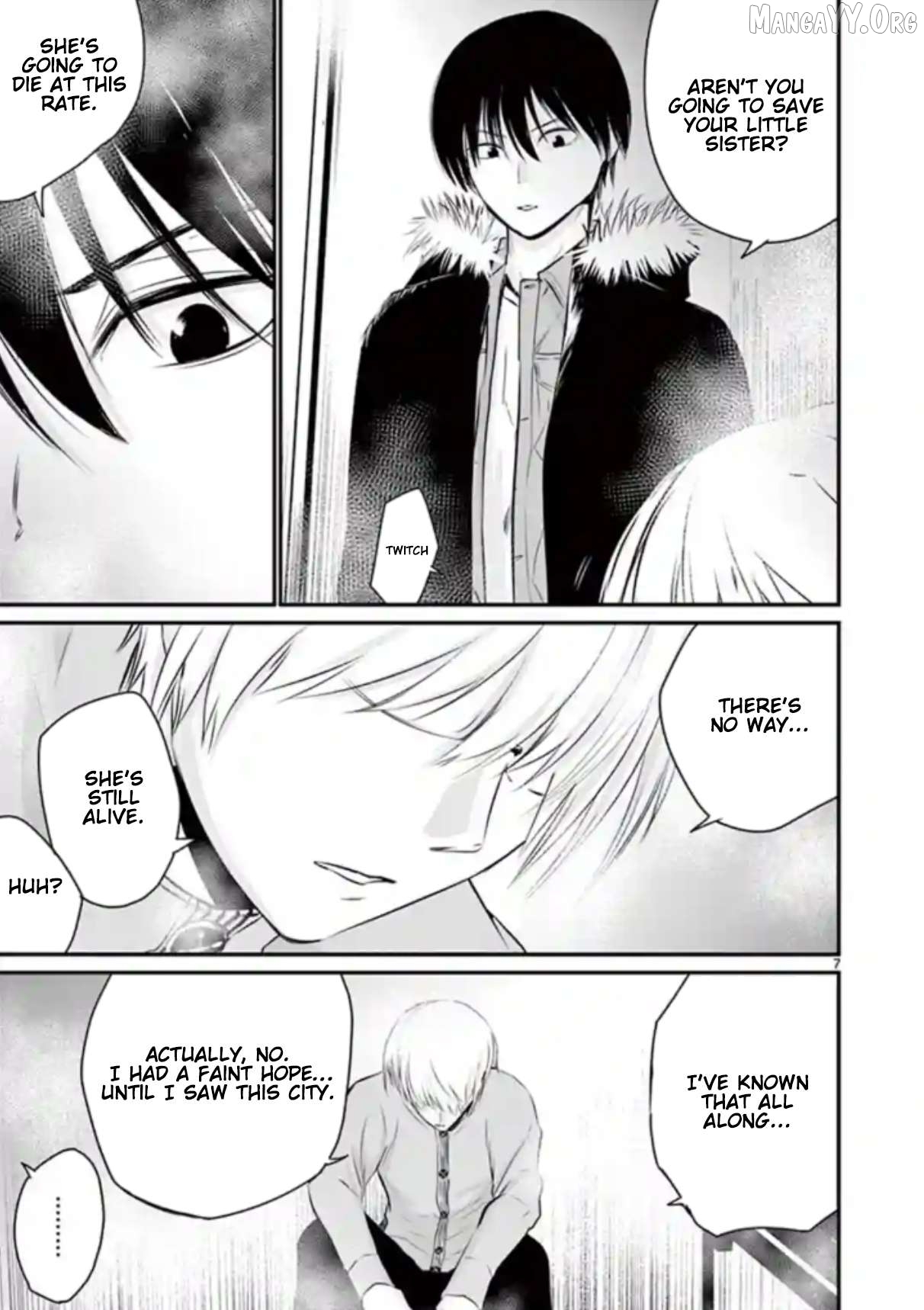 Naitou Shishiruirui Messatsu Death Road Chapter 23 - page 7