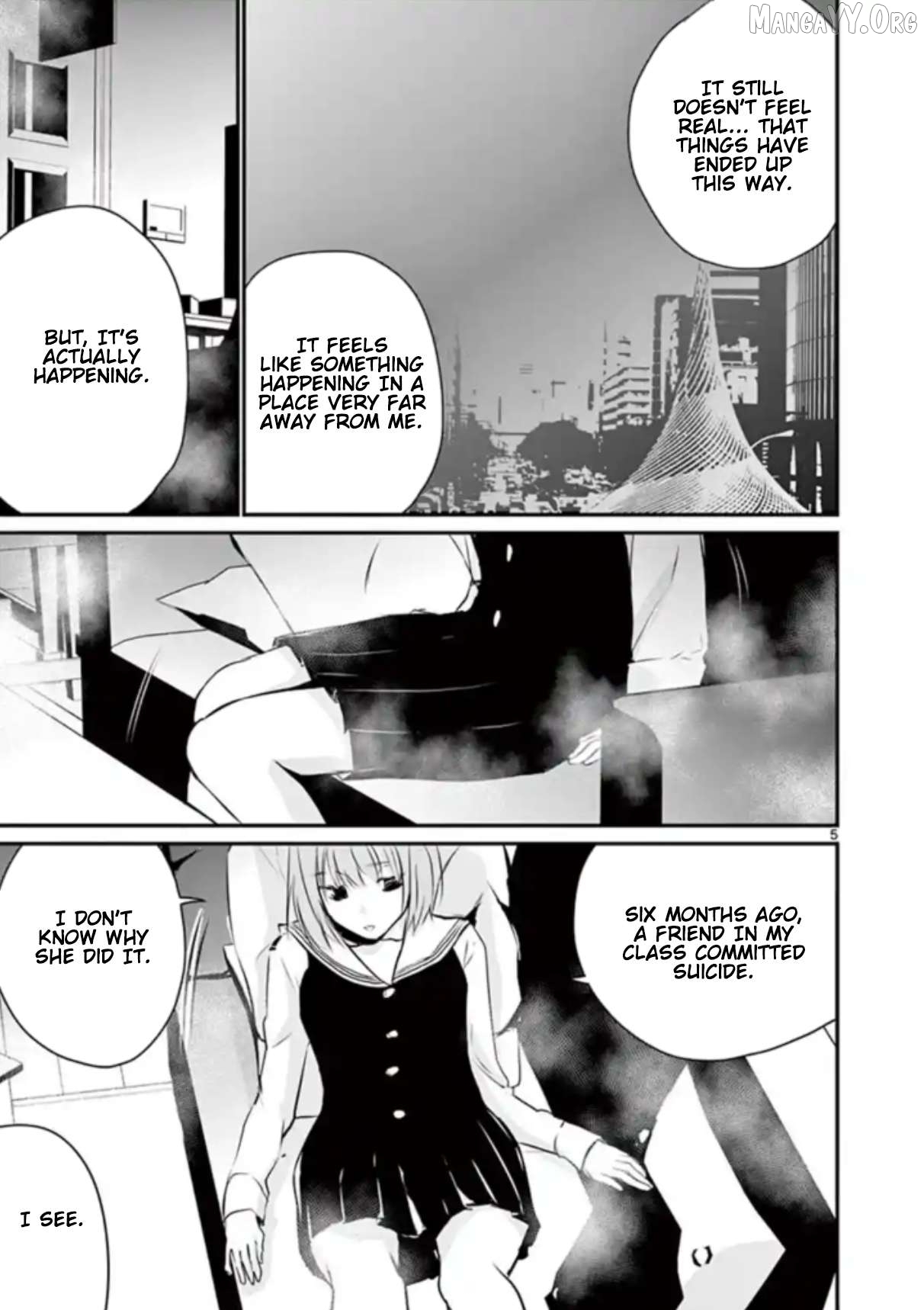 Naitou Shishiruirui Messatsu Death Road Chapter 24 - page 5