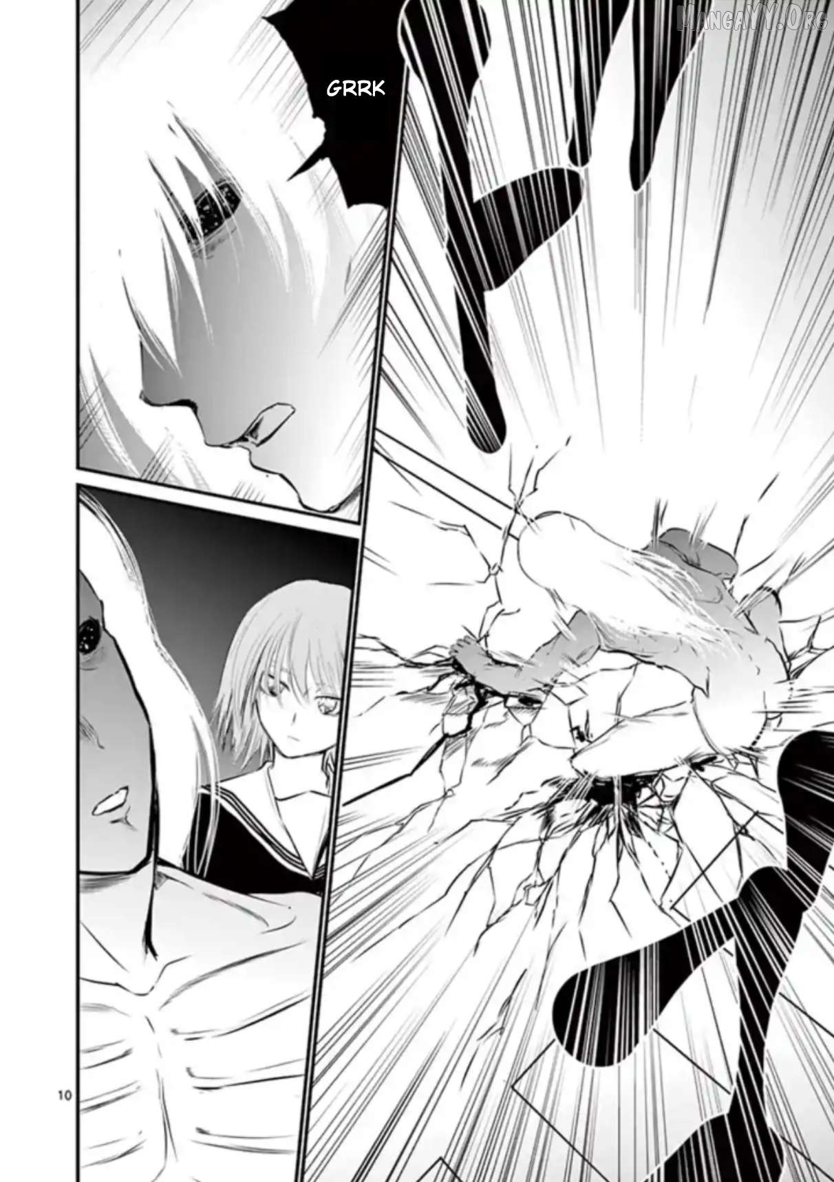 Naitou Shishiruirui Messatsu Death Road Chapter 25 - page 10