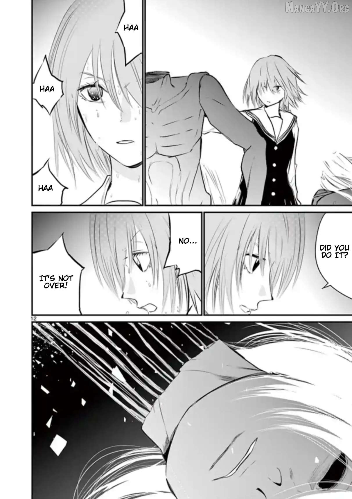 Naitou Shishiruirui Messatsu Death Road Chapter 25 - page 12