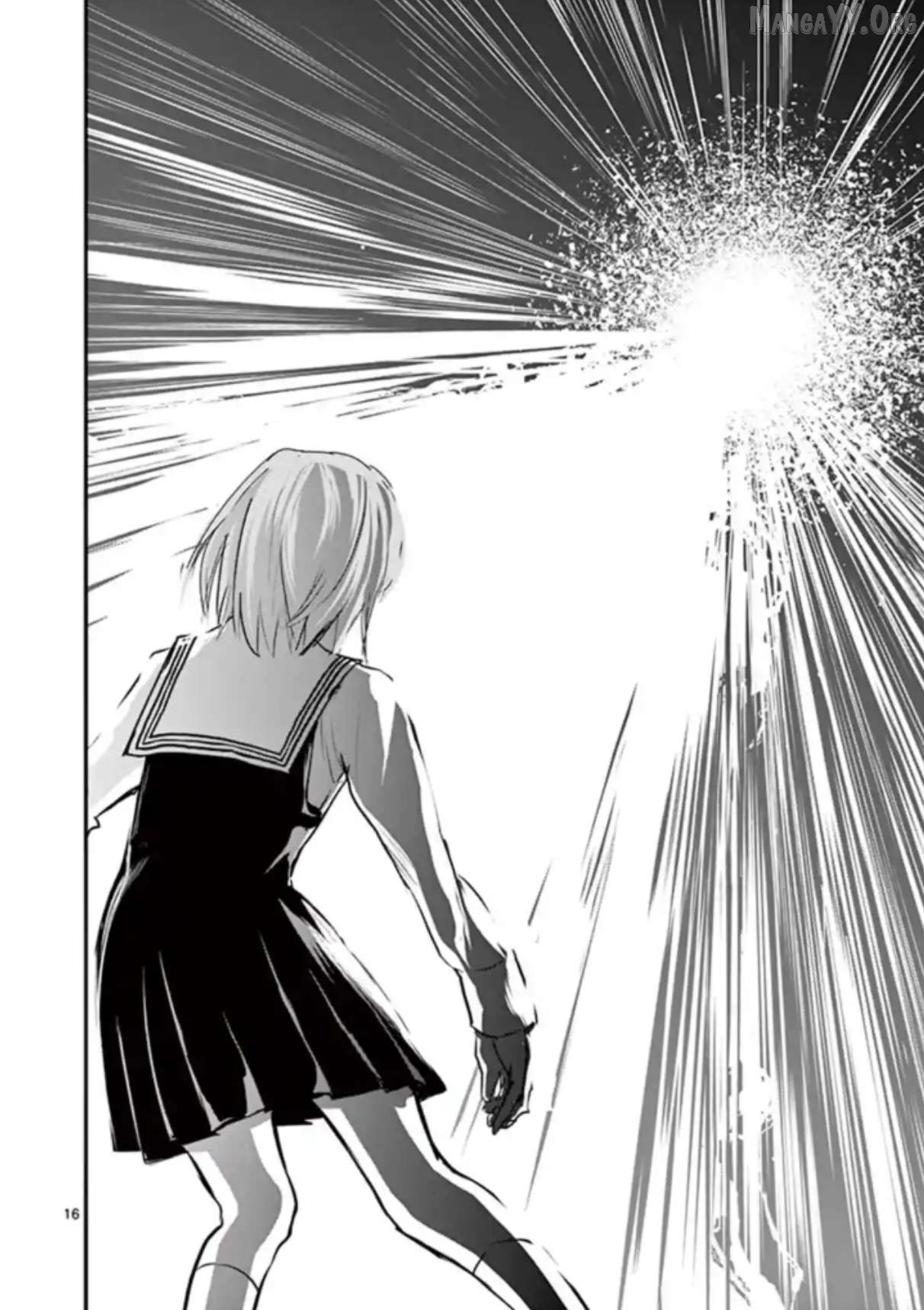 Naitou Shishiruirui Messatsu Death Road Chapter 25 - page 16