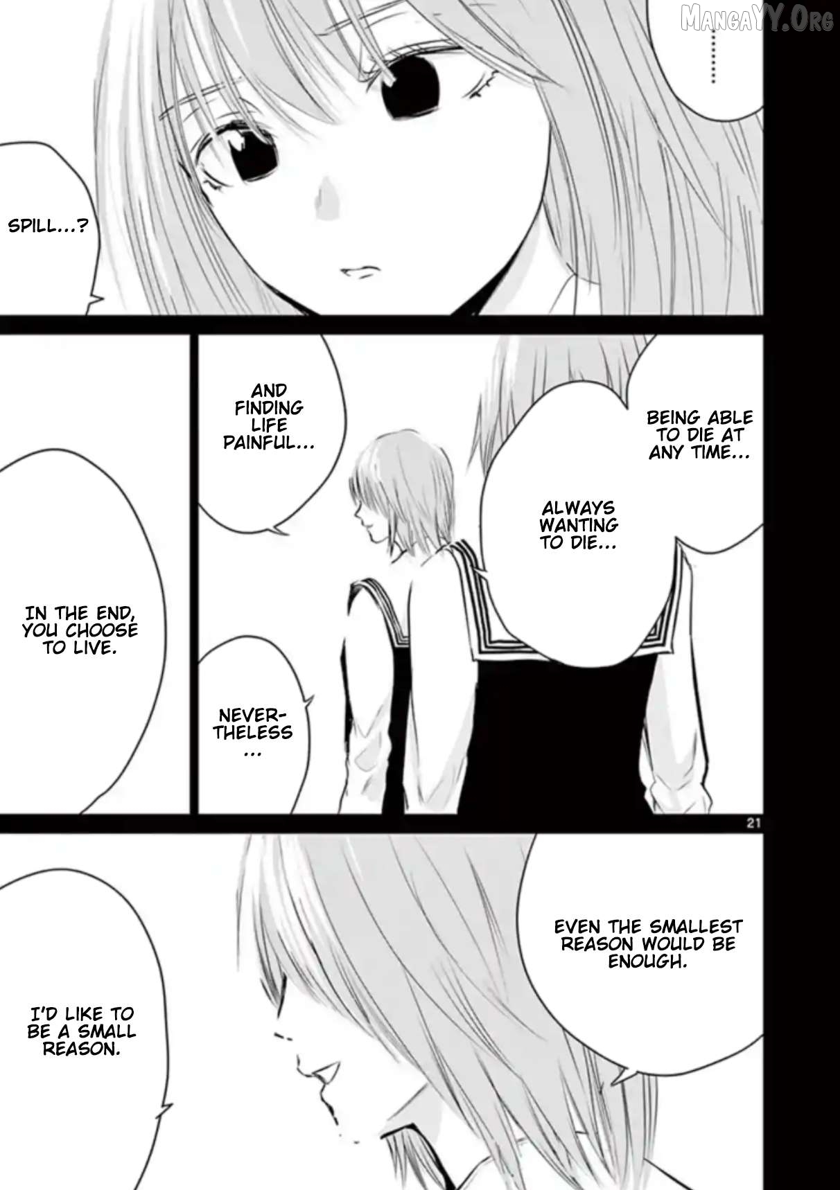 Naitou Shishiruirui Messatsu Death Road Chapter 25 - page 21