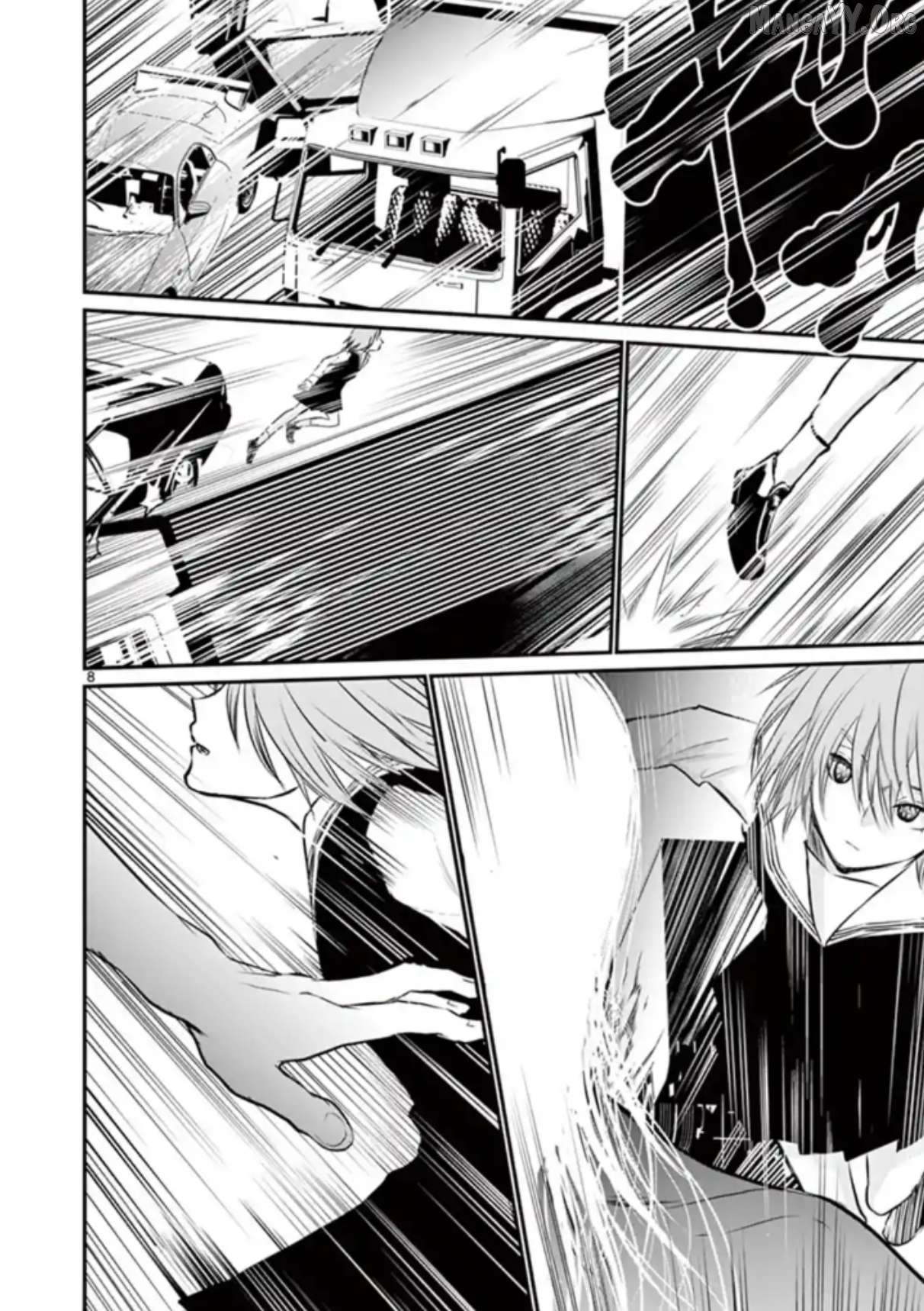 Naitou Shishiruirui Messatsu Death Road Chapter 25 - page 8