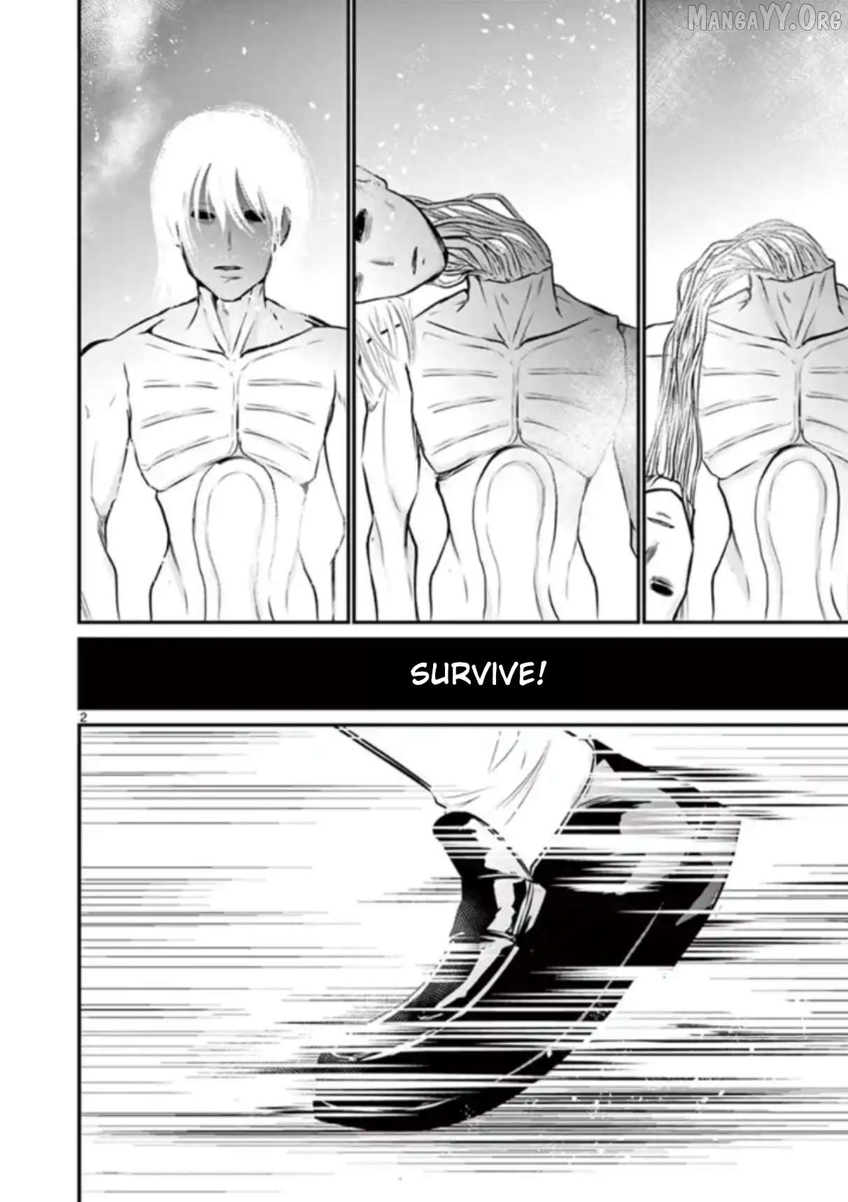 Naitou Shishiruirui Messatsu Death Road Chapter 26 - page 2